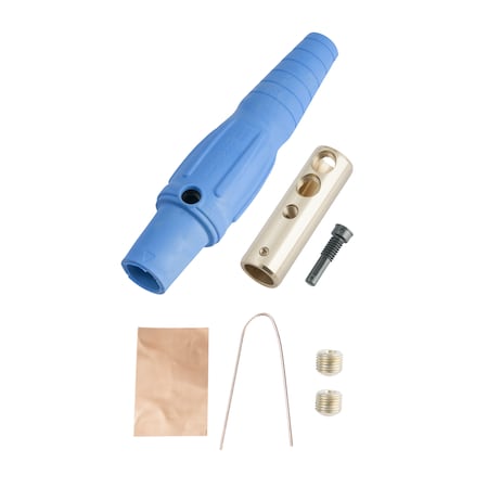 Marinco Cls40Fb-D Cls Inline Single Pin (400A/600V) 2/0-4/0 Awg Fem-Blue (D) CLS40FB-D